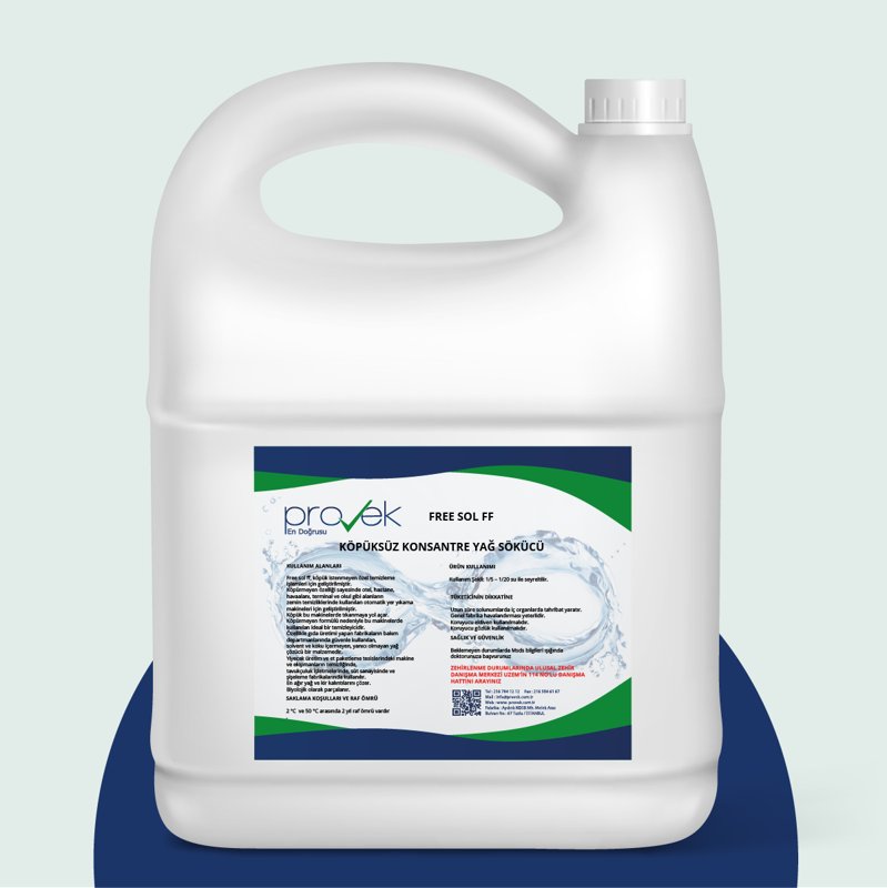 Free Sol FF: Concentrated Foam-Free Degreaser